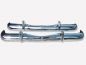 Preview: Stainless Steel Bumpers US Version for Mercedes W110 (Fintail)