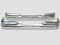 Preview: Stainless Steel Bumpers for Mercedes W111 sedan (Fintail)