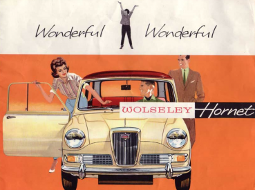 Riley Elf Wolseley Hornet Bumpers without Overriders