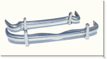 Mercedes Ponton W180 W128 6 Zylinder Coupe/Convertible Bumpers