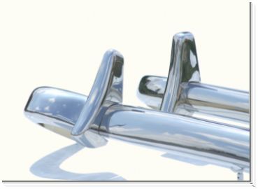 Mercedes Ponton W180 W128 6 Zylinder Coupe/Convertible Bumpers