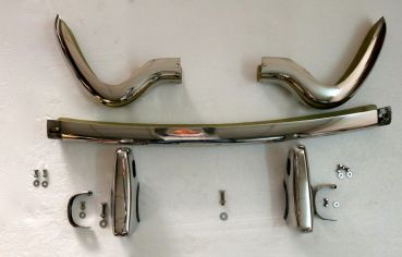 Stainless Steel Bumper Set for the Mercedes W121 Roadster 190SL 1955-1963