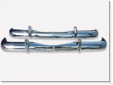 Stainless Steel Bumpers US Version for Mercedes W110 (Fintail)