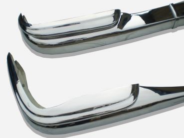 Stainless Steel Bumpers for Mercedes W111 sedan (Fintail)