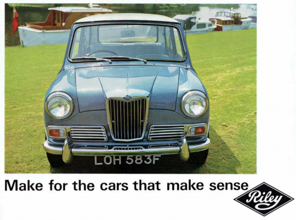 Riley Elf Wolseley Hornet Bumpers without Overriders