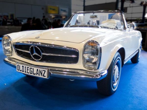 Mercedes W113 Pagode Edelstahlstoßstangen Set
