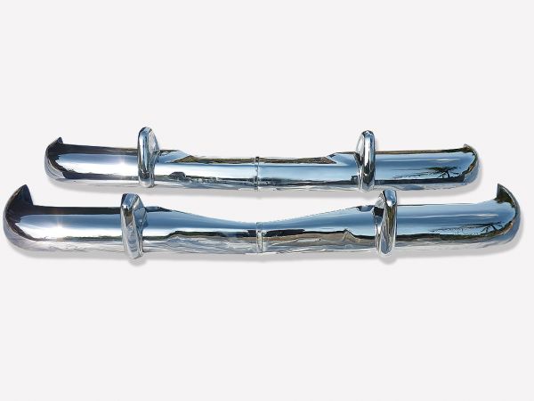 Stainless Steel Bumpers US Version for Mercedes W110 (Fintail)