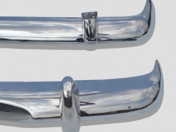 Volvo AMAZON Kombi Edelstahlstoßstangen Satz mit Hörnern