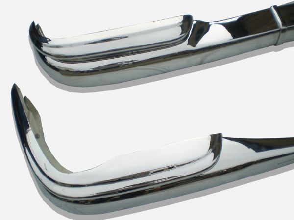 Stainless Steel Bumpers for Mercedes W111 sedan (Fintail)